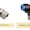 Pneumatic PU fittings