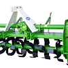 Multi speed tractor rotavator