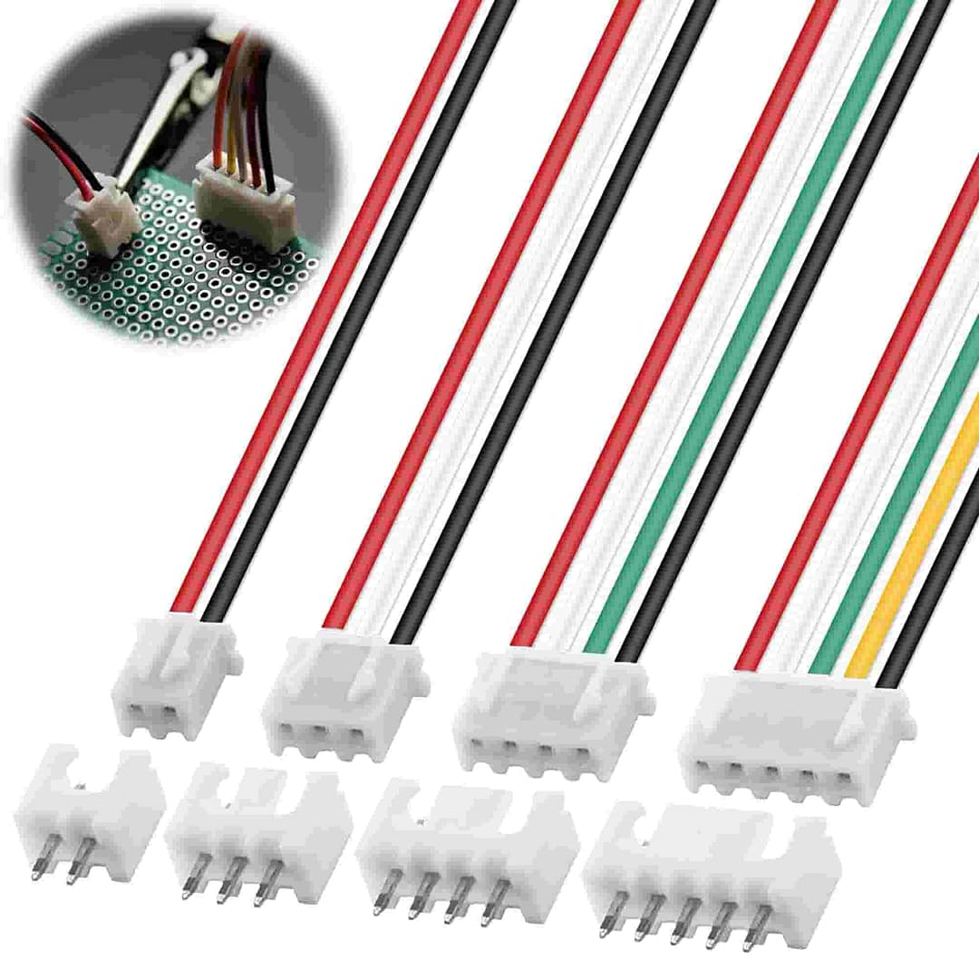 JST Connector Kit XH Male and Female Improved High Quality Housing for Wire Extension 4 JST Connector Kit XH Male and Female Improved High Quality Housing for Wire Extension - Image 4