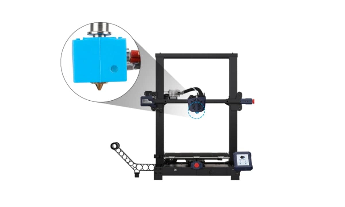 Anycubic Kobra Go Hotend Kit 24V 40W Print Head For All Metal 0.4mm Nozzle Up to 260°C 3 Hotend Kit