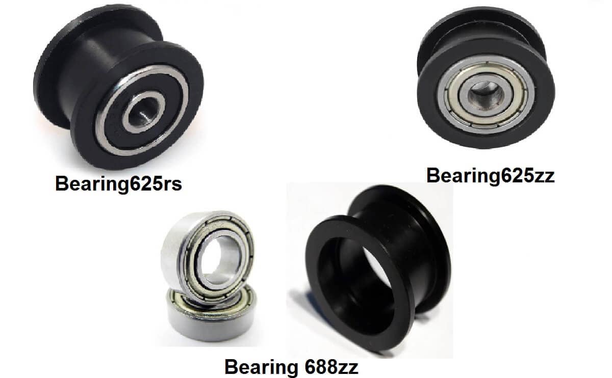 GT2 POM Idler Pulley