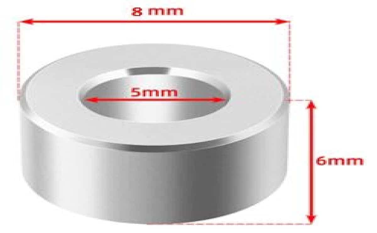 Spacer M5 aluminium material for 3d printer - Image 5