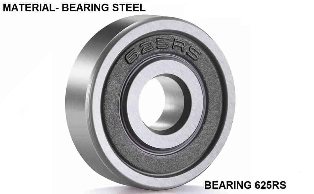 625rs bearing 5mm high quality rubber sealed ball bearing miniature bearing 5x16x5mm - Image 3