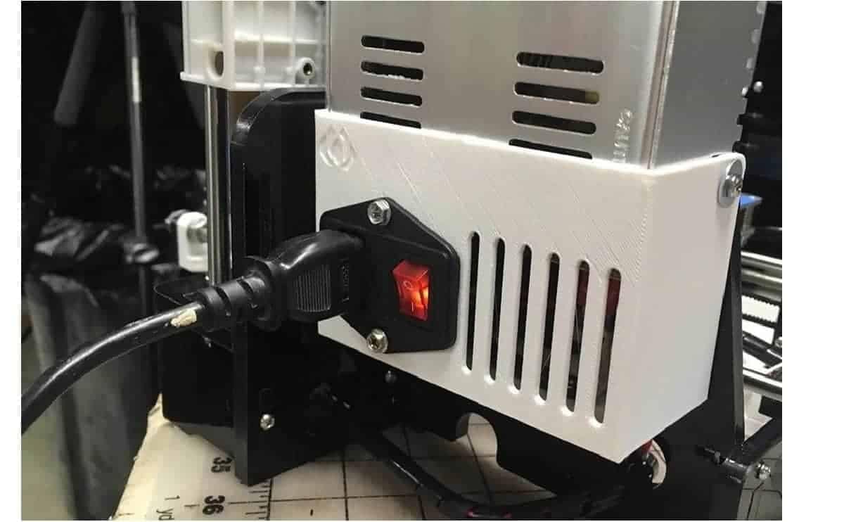 Power cord 6amps 1.5m 3pin power cable for 3d printer - Image 4