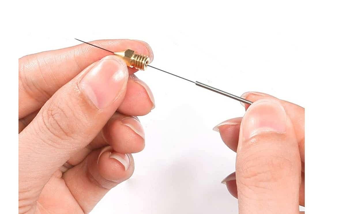 Nozzle cleaner mk8 and e3d v6 nozzle cleaner for removing nozzle clogs in 3D Printer - Image 3