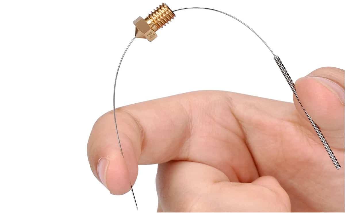 Nozzle cleaner mk8 and e3d v6 nozzle cleaner for removing nozzle clogs in 3D Printer - Image 4