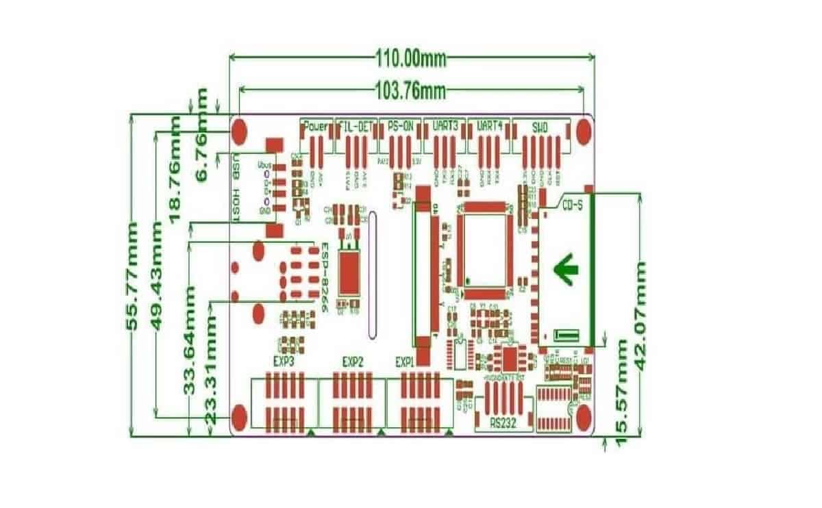 TFT35 Display Bigtreetech TFT 35 V3.0.1 Two Working Modes for 3D Printer Machine - Image 7