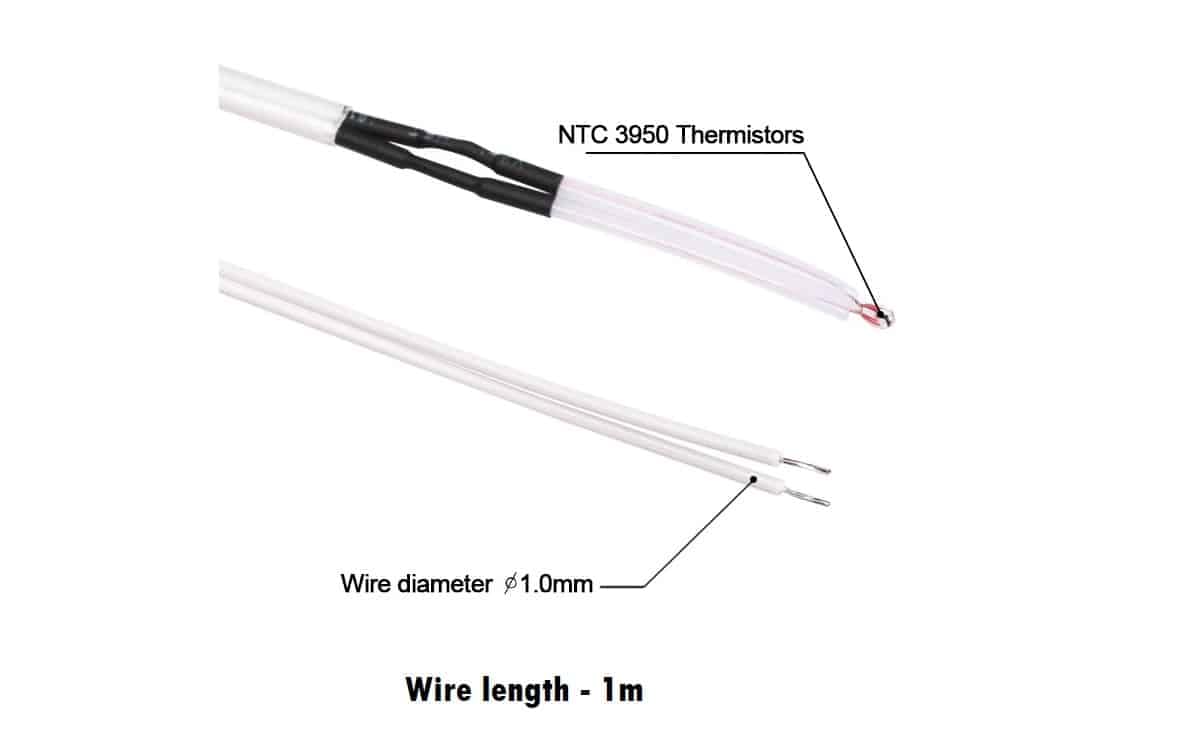 NTC Thermistor 100K NTC3950 THERMISTOR new temperature sensor for 3D printer - Image 2