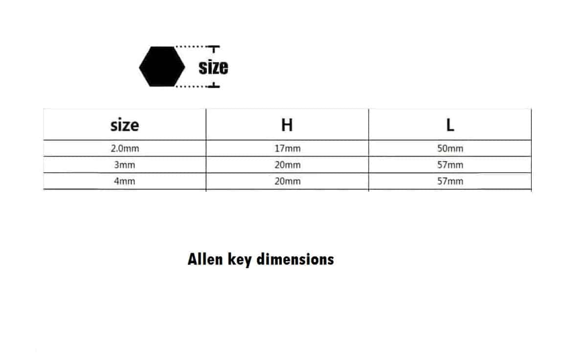 Allen bolt Set Material Carbon Steel for 3d printer machine - Image 5