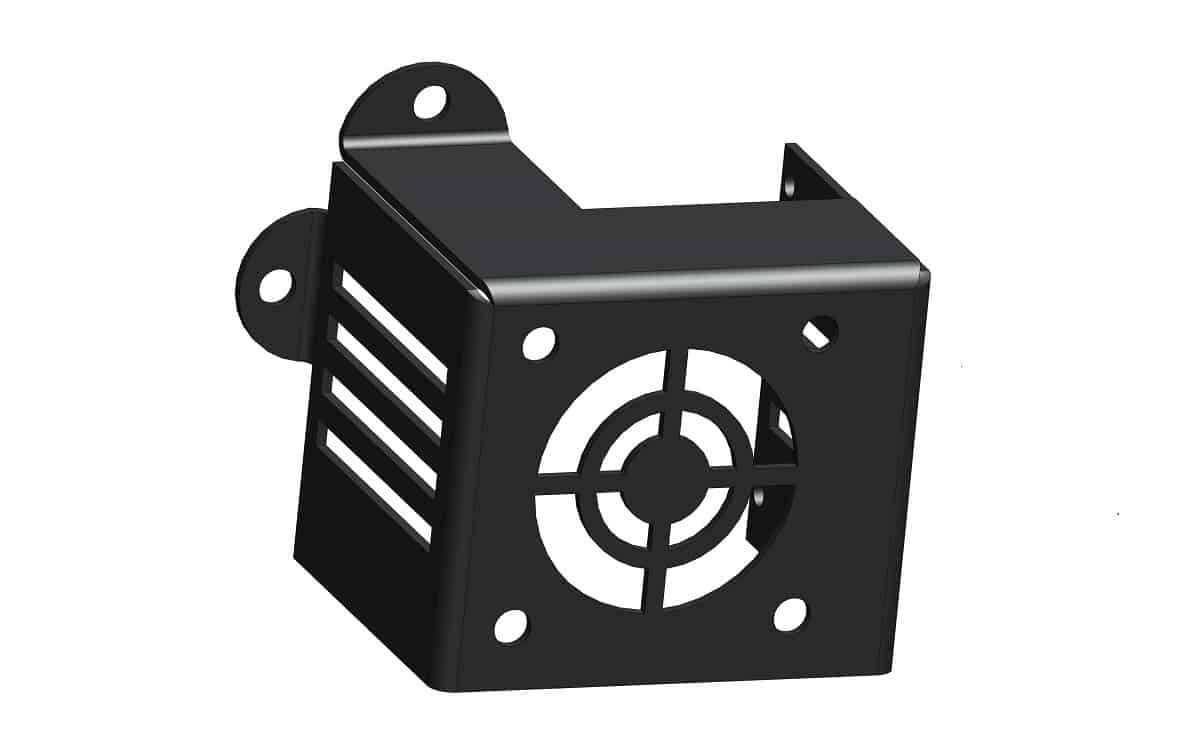Cooling fan metal case Mildsteel material for 3D printer machine - Image 2