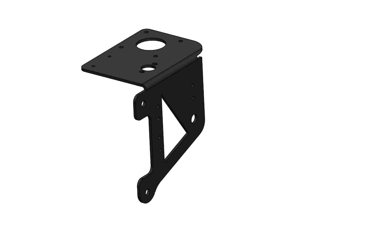 MK8 Extruder frame mount