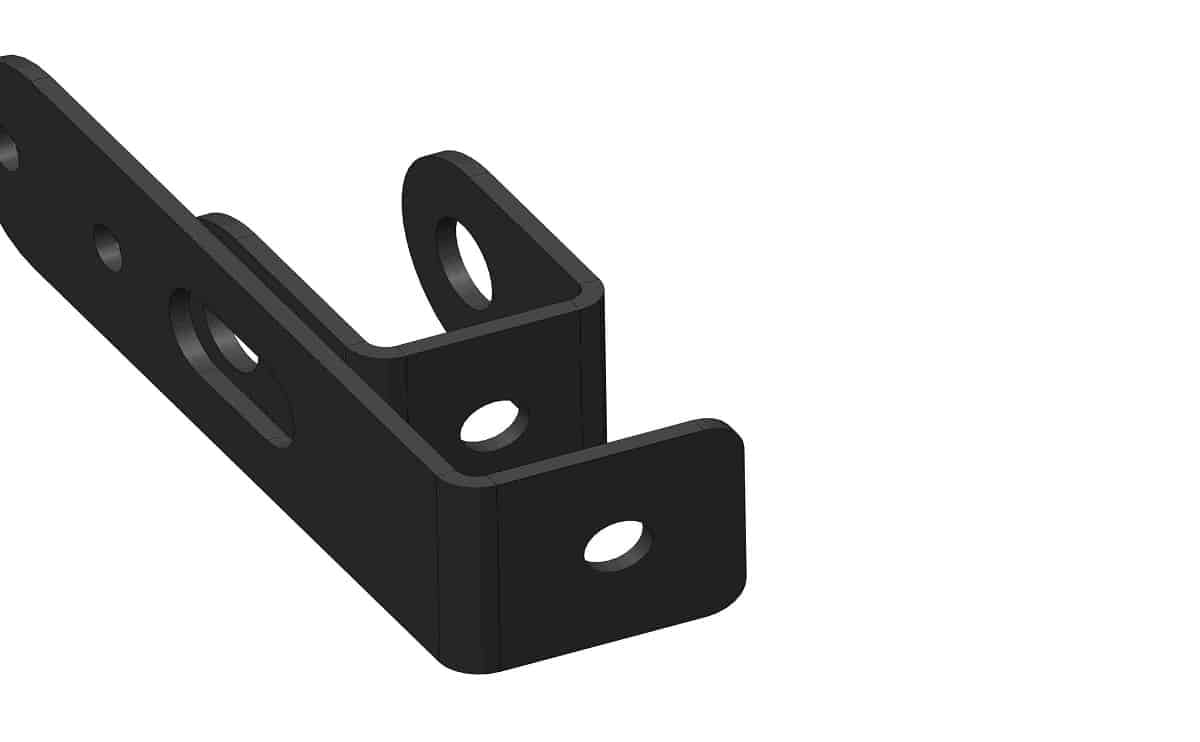 Belt tensioner metal adjustable mechanism improved for 2020 aluminium profile 3D printer - Image 2