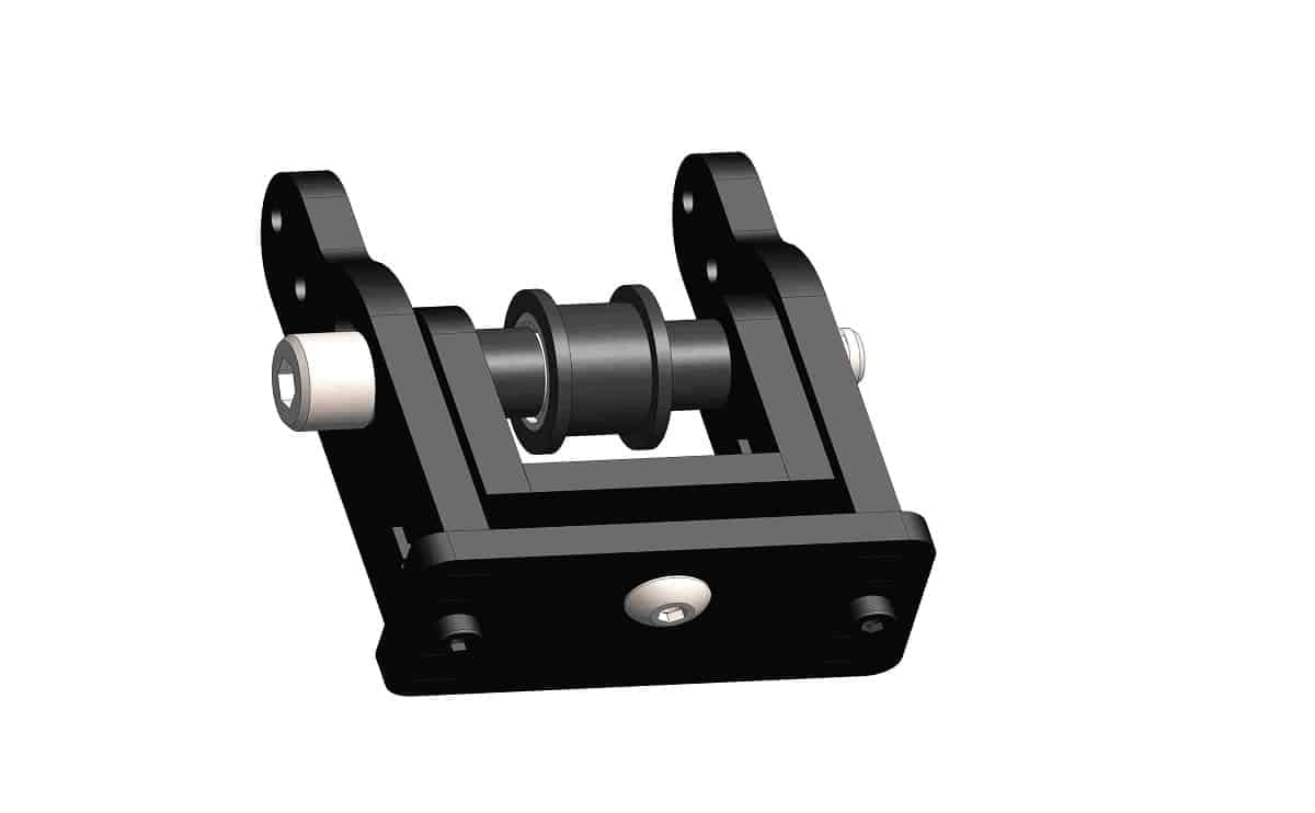 2040 Belt Tensioner Mildsteel Mechanism for 3D Printer - Image 3