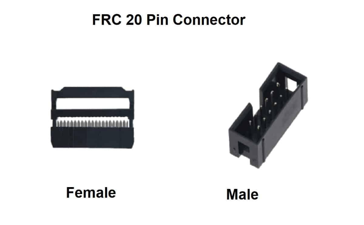 FRC connector (Flat Ribbon Cable) 2.54mm improved IDC socket pin connector male/female - Image 9