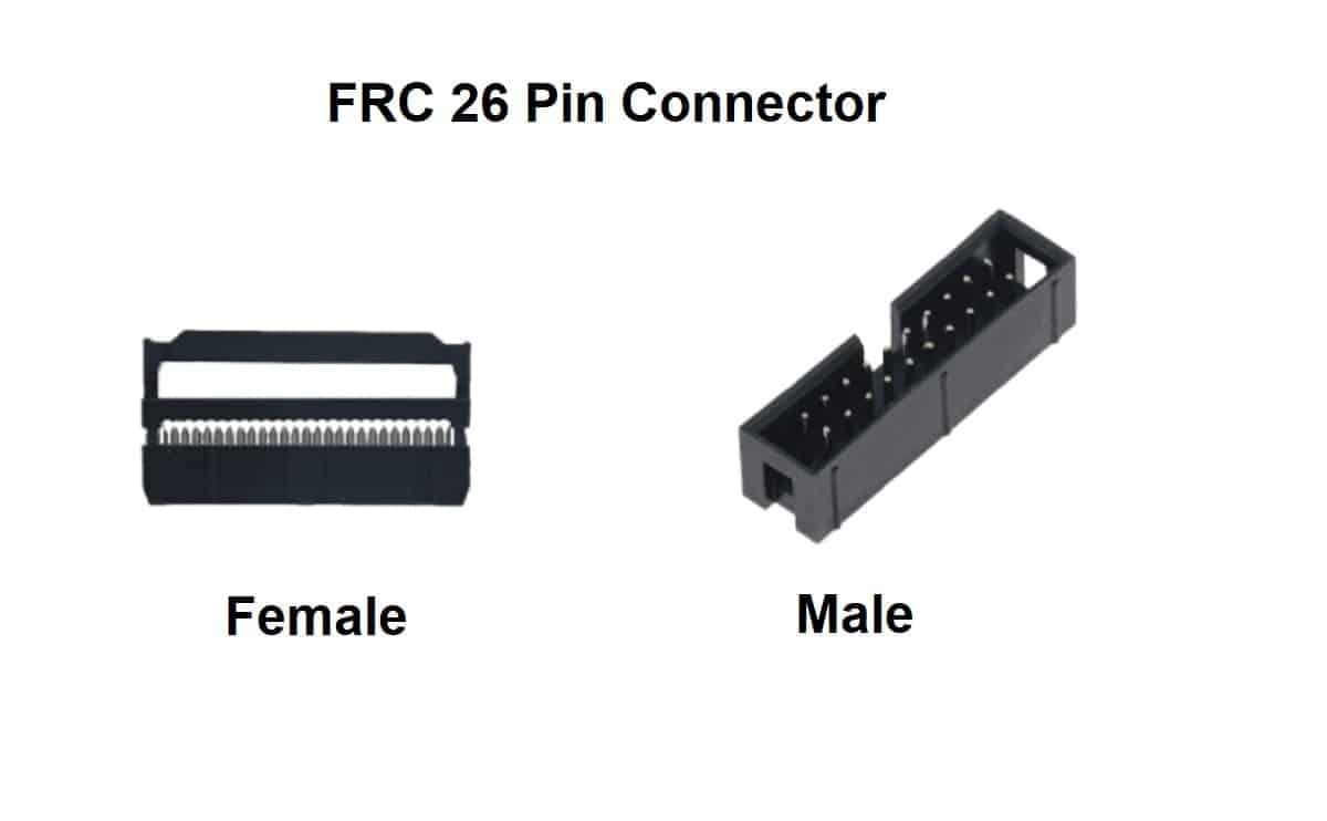FRC connector (Flat Ribbon Cable) 2.54mm improved IDC socket pin connector male/female - Image 10