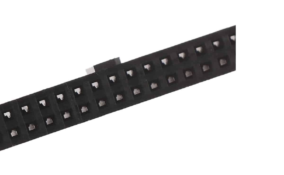 FRC connector (Flat Ribbon Cable) 2.54mm improved IDC socket pin connector male/female - Image 4