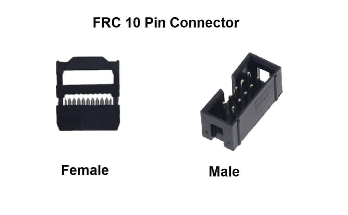 FRC connector (Flat Ribbon Cable) 2.54mm improved IDC socket pin connector male/female - Image 6