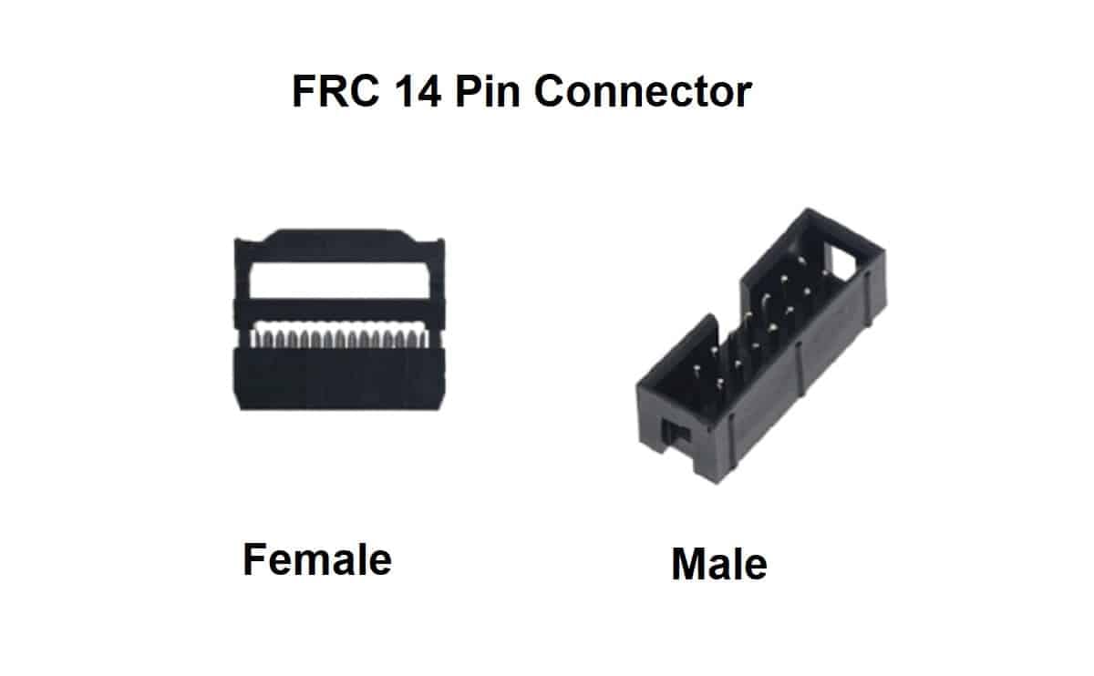 FRC connector (Flat Ribbon Cable) 2.54mm improved IDC socket pin connector male/female - Image 7