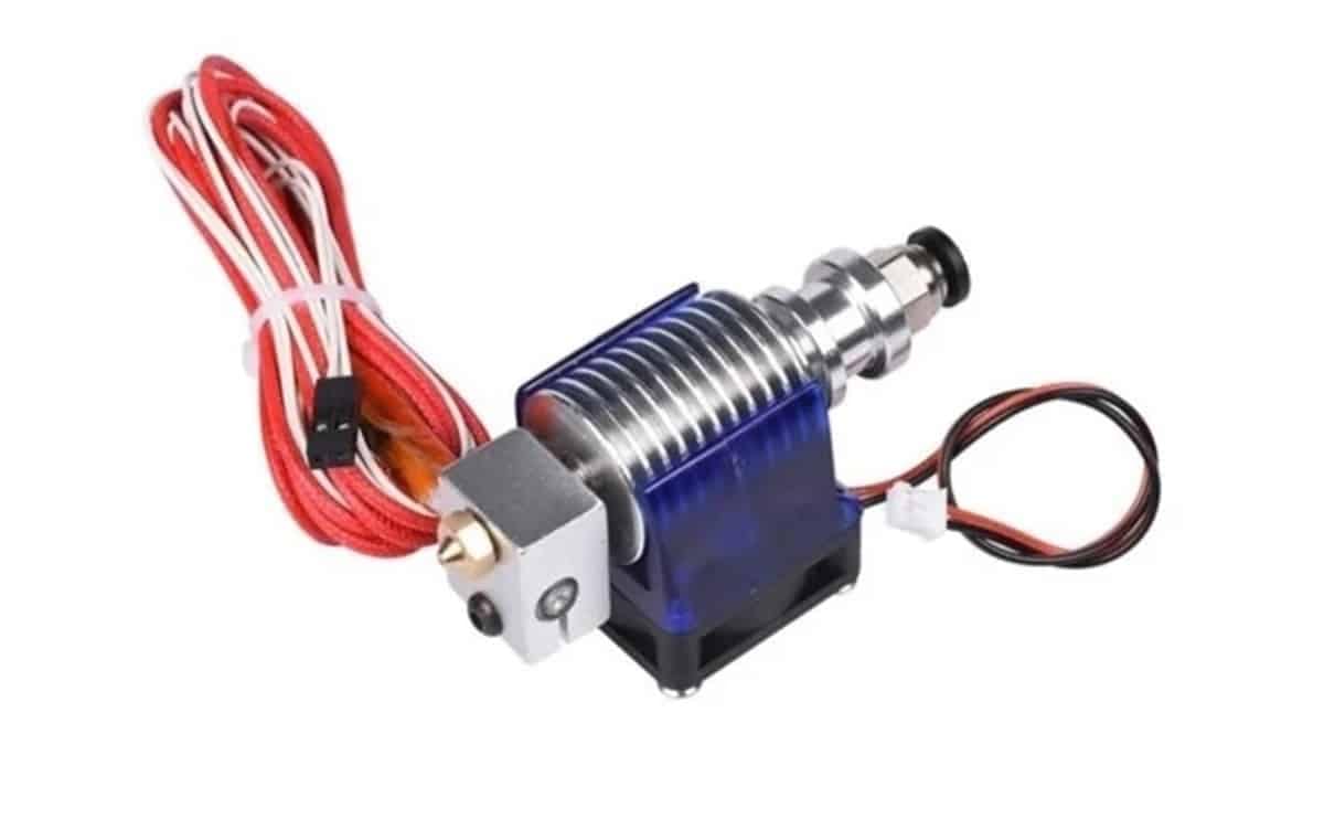 3d printer hotend extruder E3D V6 J-head hotend kit 12v/24v bowden 1.75mm improved metal version for 3d printer - Image 5