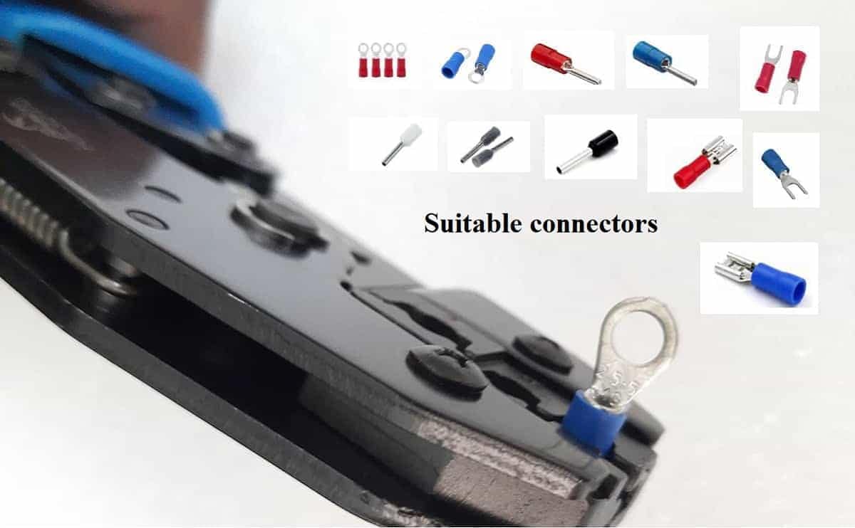 Pin terminal crimping tool for wire connector - Image 3