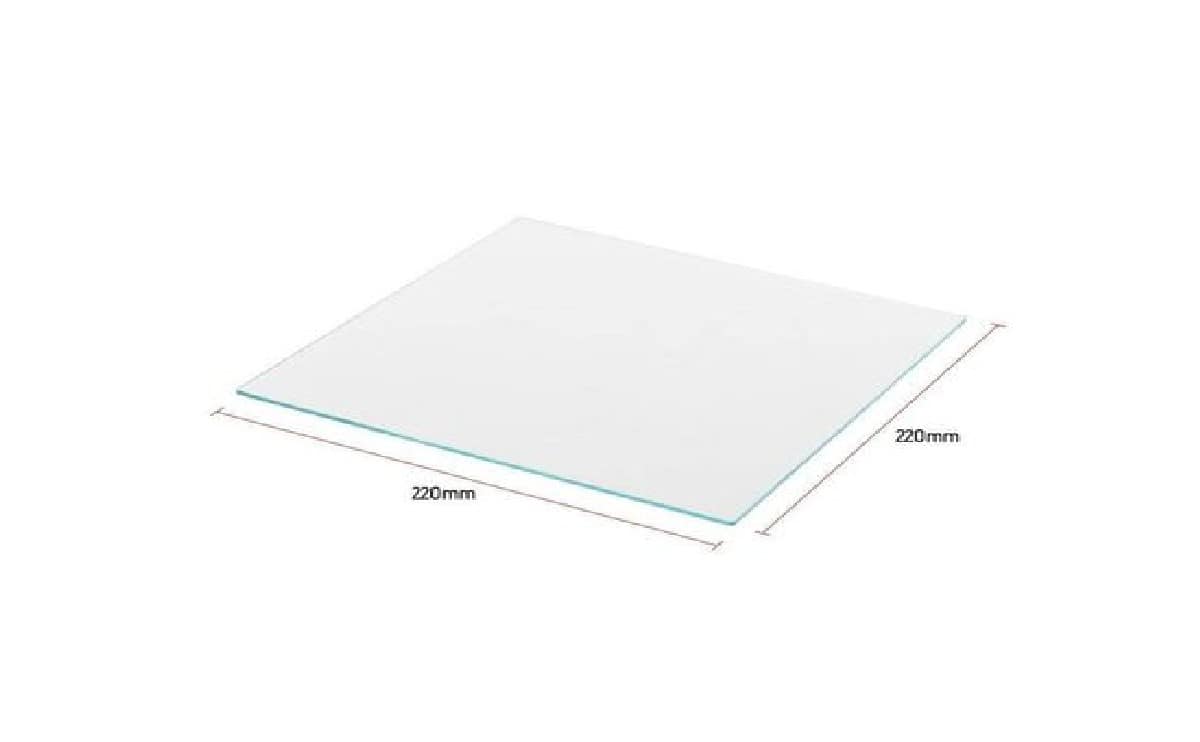 Glass Plate 220*220/ 235*235 for Heat Bed tempered in good quality glass for 3D Printer machine - Image 3