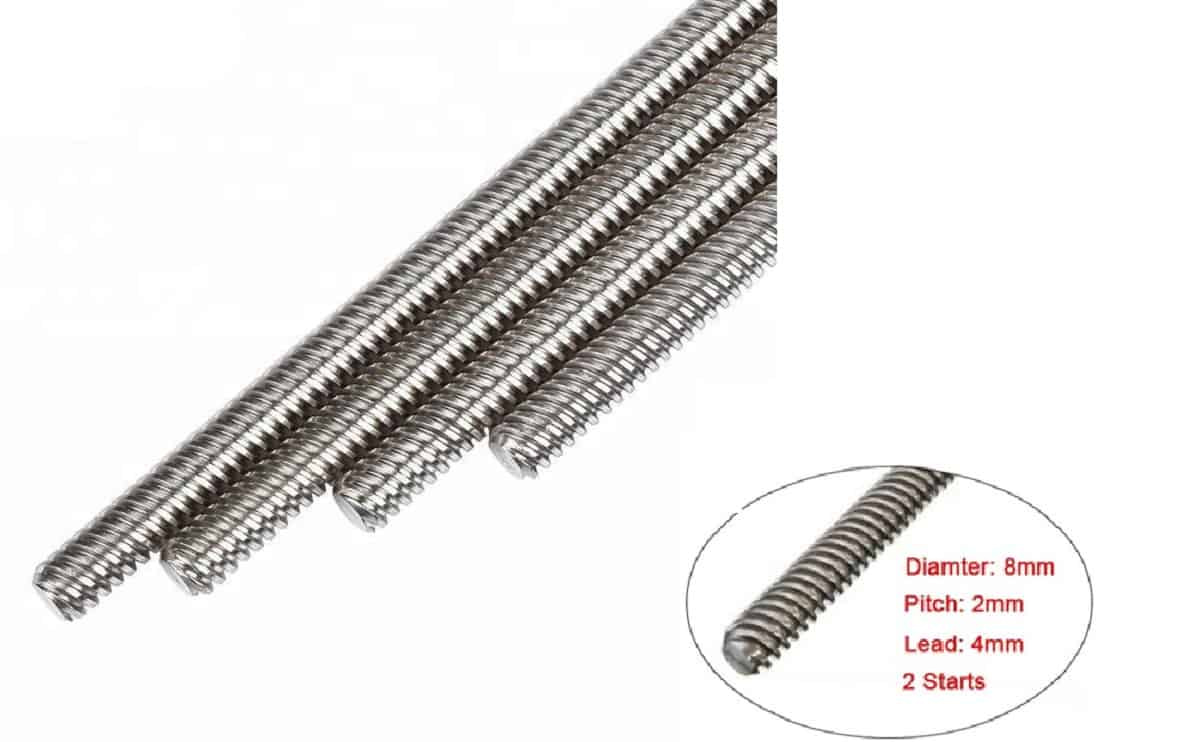 2 start lead screw