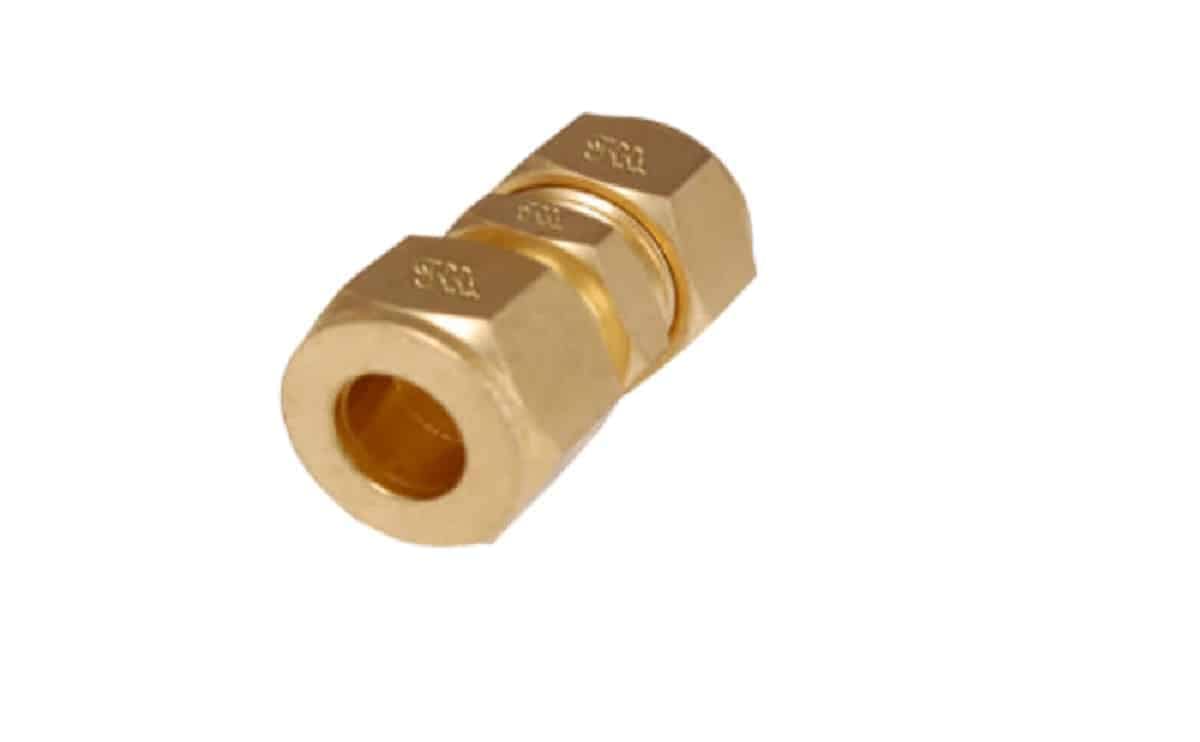 Brass Olive union assembly