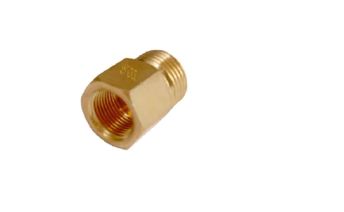 Brass male adaptor