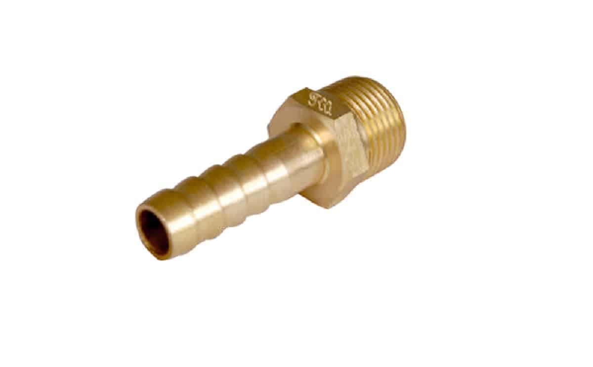 Brass hose male nipple