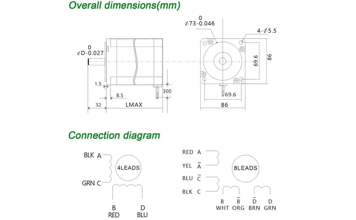 Nema34 Stepper motor 120Kgcm for 3D printer and CNC machines - Image 3