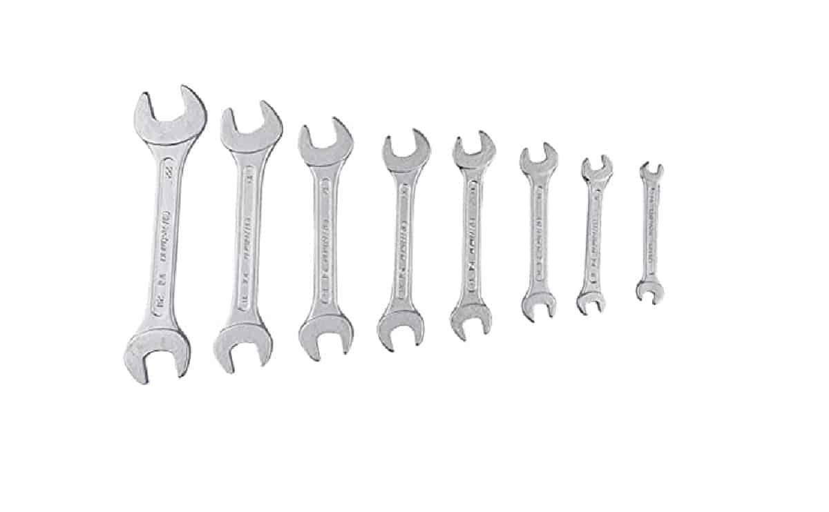 Open End Spanners Elliptical Panel steel DOE jaw spanners for automobile, mechanical, home appliances etc., - Image 2