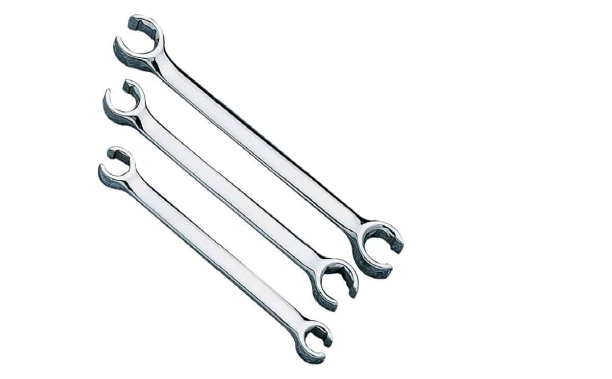 Flare Nut Spanner double end carbon steel polished for hex type fasteners, plumbing, automobile applications - Image 2