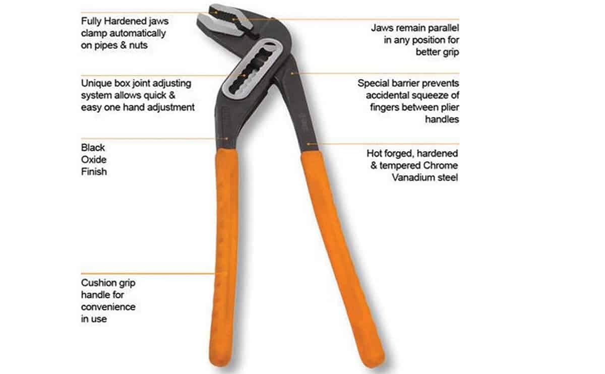 Water pump plier box joint type high quality steel powder coated for home and industrial applications - Image 2