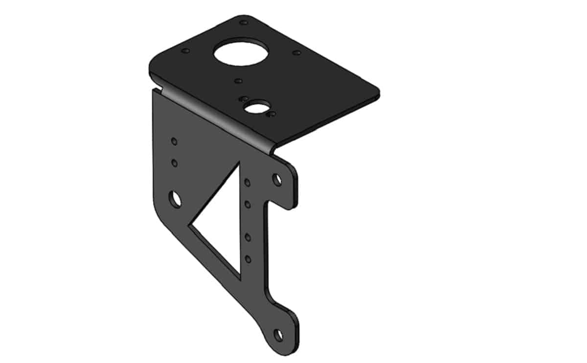 Extruder frame mount