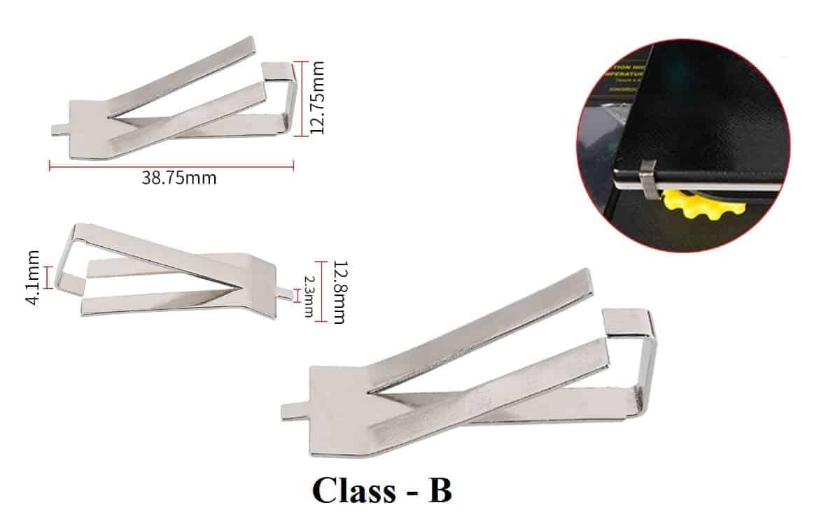 Heat bed clip glass bed clip clamp for 3d printer - Image 4