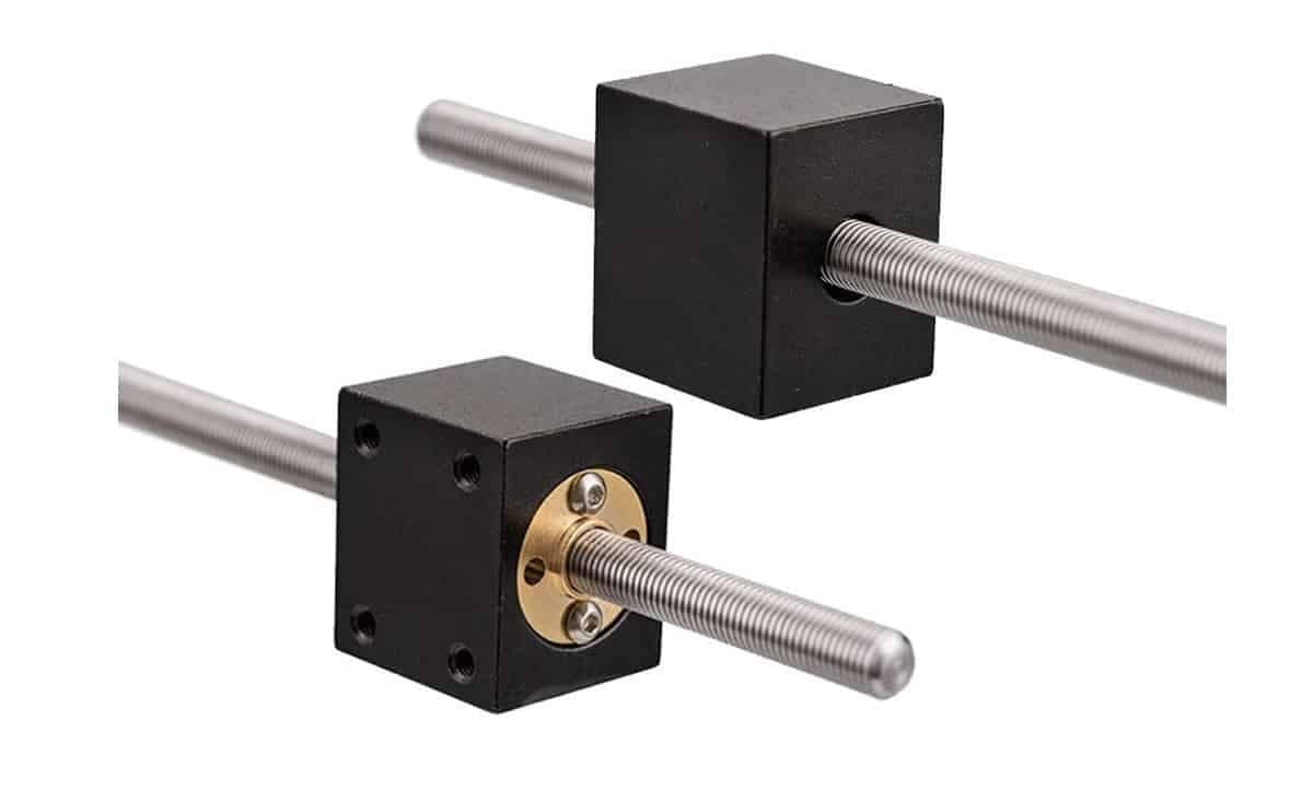 lead screw nut housing bracket for 3D printer parts conversion nut seat aluminum block - Image 2