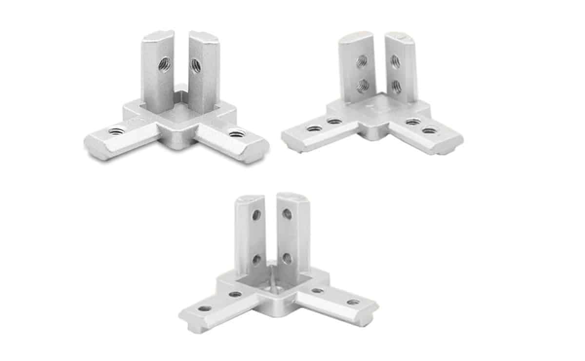 3 way corner connector