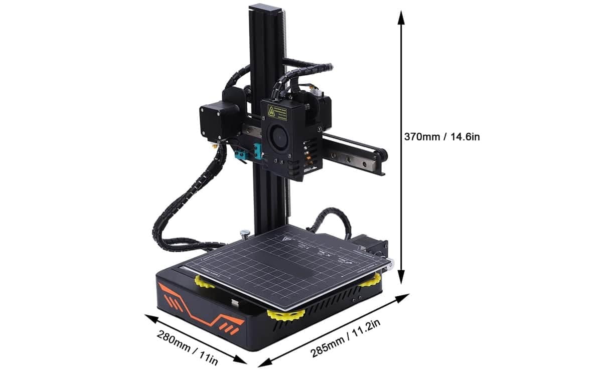 FDM 3D printer machines 3D printer klipper board super fast printing size 200*200*200mm auto leveling upgraded touch screen - Image 2