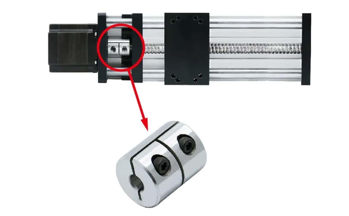 Aluminium rigid coupling 6.35x8mm high quality shaft coupling for 3D printer - Image 3