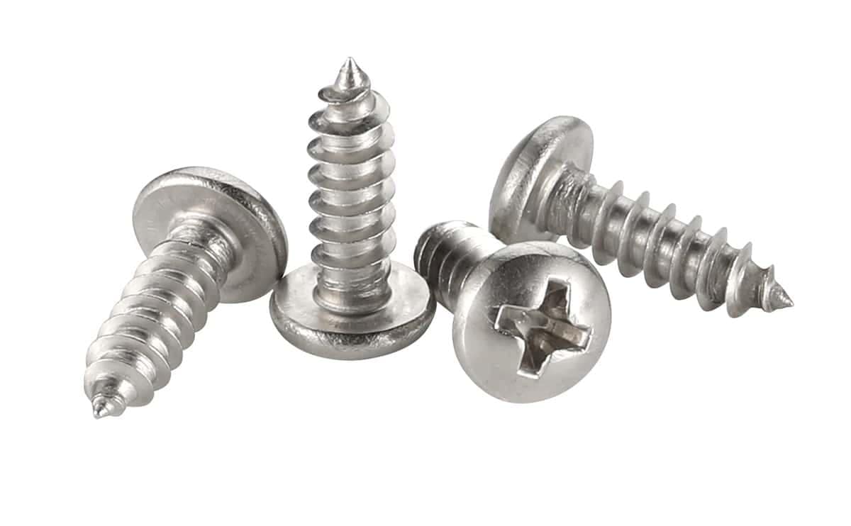 Self Tapping Screws Phillips Head Pan Head Sheet Metal Screws Wood Screws Stainless Steel 304 - Image 2