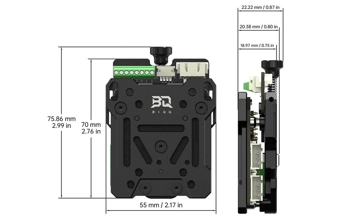 BIQU Hermit Crab V2.0 Standard Version Quick Change Extruder Hotend Tool for 3D Printing - Image 4