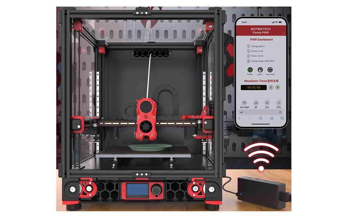 Bigtreetech Panda PWR Compatible with Creality Ender and K1 Printers Anycubic Kobra Printers Bambu Lab P1 X1 A1 Printers - Image 4