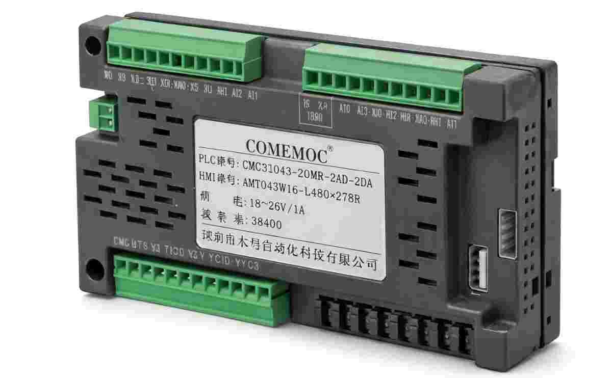 CMC3U043 20MR 2AD 2DA Integrated PLC and HMI Controller - Image 4