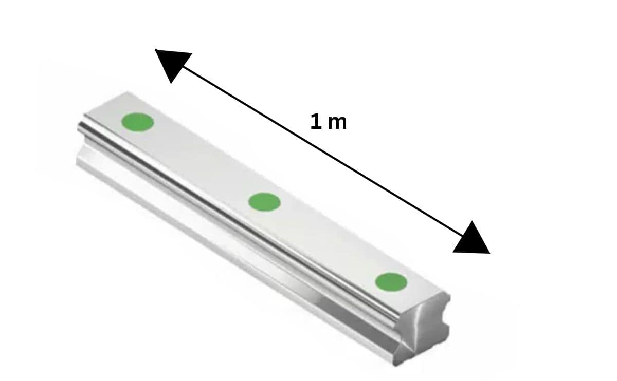 Hiwin MGN12 Linear Guide Rail Length 1000mm Without Block Precision Miniature Linear Motion Guide - Image 3