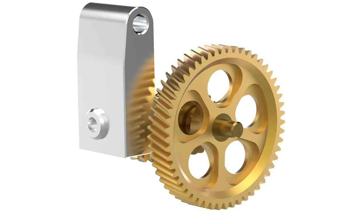 Panda Claw Extruder Gear Set BIQU Extruder Gear Set for Bambu X1 P1 Series - Image 2