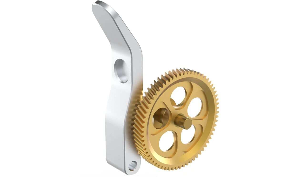 Panda Claw Extruder Gear Set BIQU Extruder Gear Set for Bambu X1 P1 Series - Image 3