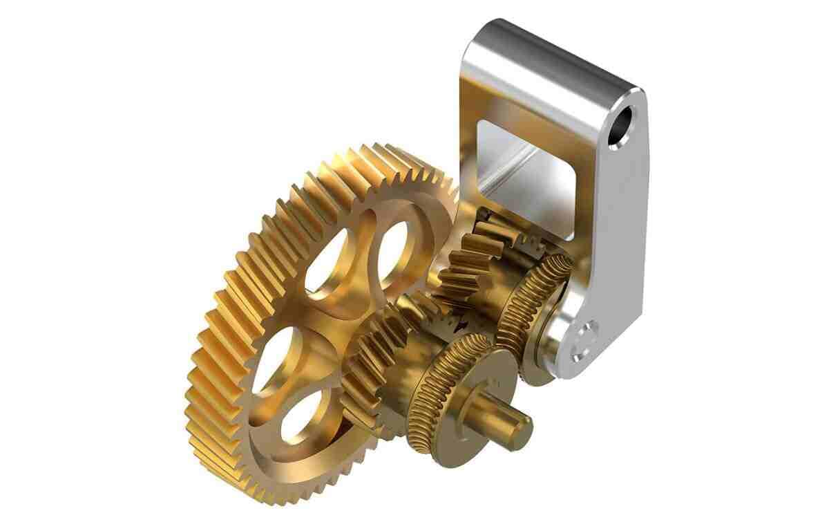 Panda Claw Extruder Gear Set BIQU Extruder Gear Set for Bambu X1 P1 Series - Image 4