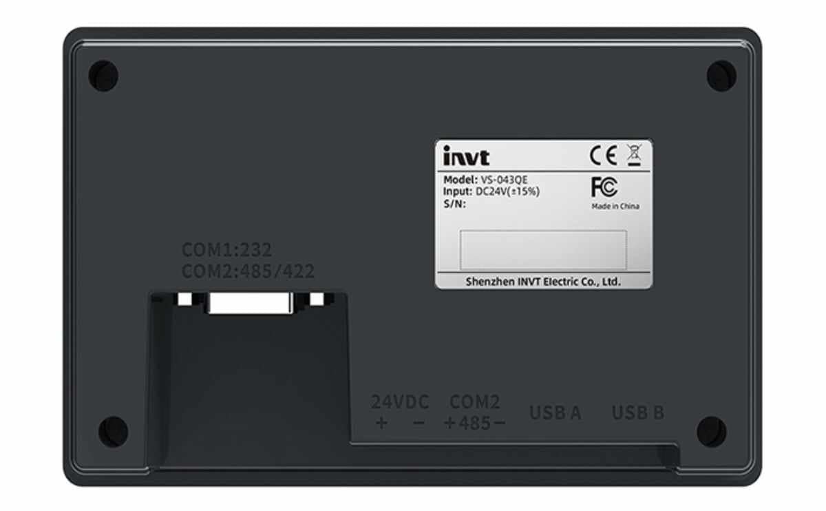 INVT HMI VS 070QS 7 Industrial Touchscreen Panel - Image 3