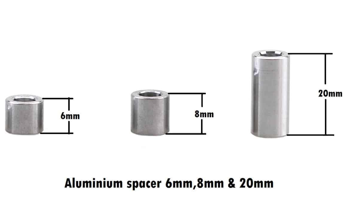 Spacer M5 aluminium material for 3d printer 2 Spacer M5 aluminium material for 3d printer - Image 2