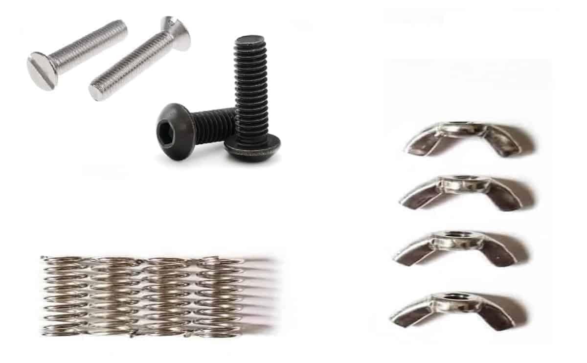 Wing nut M3 kit bed leveling butterfly nut for 3d printer machine 1 Wing nut